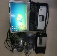 MB Star C5 f￶r Mercedes Benz Diagnostic Tool med Xentry EPC DAS HDD Laptop CF30 Touch SD Diagnos redo att anv￤ndas7060361