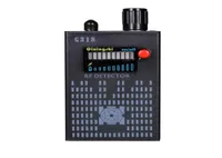 1Mhz8000Mhz Wireless RF Signal Detector Detect Mobile Phone CDMA Signal Audio Video Camera GPS locator Detector G318 handheld det