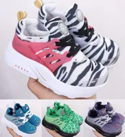 Fashion Presto Kids Running Shoes Soft Breatable Korea Zebra Naija Pine Green Australia Water Water Babys Outdoor Sneakers Toddle4852217