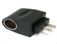 110V 240V AC Plug To 12V DC Car Cigarette Lighter Converter Socket Adapter7389046