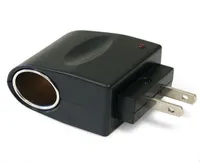 110V 240V AC Plug To 12V DC Car Cigarette Lighter Converter Socket Adapter2972256