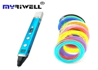 Myriwell USB Plug 5V 2A Creative Graffiti Geschenk Kinder 3 Generation 3D -Druckstift 201214