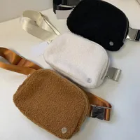 Teedy Belpacks lulu kemer bel çanta lüksler moda kılıfları bumbag serseri göğüs yoga çantaları çanta çantası cüzdan paketi naylon çapraz vücut omuz tasarımcıları kaşmir debriyaj