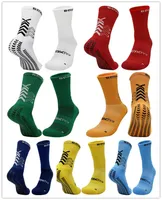 Fu￟ball -Socken Anti -Slip -Fu￟ball -Socken M￤nner ￤hnlich wie die Soxpro -Socken Sox Pro Soccer f￼r Basketball Running Cycling Gym Jogging9455381