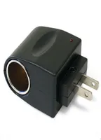 110V 240V AC Plug To 12V DC Car Cigarette Lighter Converter Socket Adapter8993870