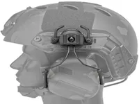 Tactical Accessories Headset Rail Adapter Bracket Headphone Mount Stand For 1921mm Helmet Type1325083