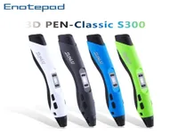 Enotepad 3D Printing Pen SL300 Printing 3DPen PLAABS Filament Professional 3dpen Sublimation Printer Pencil Birthday Gift 201214