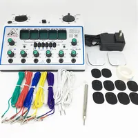 Electro acupuntura estimulador KWD808i 6 Saída Patch Electronic Massager Care D-1a Acupuntura Máquina de estimulador KWD-808 I201G
