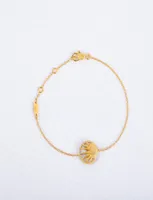 Die neue Sun Moon Star Halskette glücklicher Anhänger Schmuck adoptiert Mutter der Perlen Sterling Silber Dicke 18K Gold Hochwertiges Halsklotz2232421