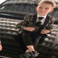 Boy039s Suits 3 Pieces Beach Wedding Tuxedos For Kid Shawl Lapel Formal Prom Suit JacketPantsVest Little Boys Formal Wear8747942