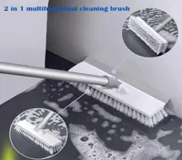 Multifunction Bathroom Wiper Floor Decontamination Scraping DualPurpose LongHandle Mop Floor Brush Bathroom Cleaning Brushs 2206044578