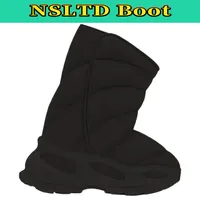 Top NSLTD Designer Boots Socks Slip On Sneaker Black Khaki Knit RNR Boot Sulfer Luxe Men Dames Sneeuw Bootjes Fashion Winter High Outdoor Sneakers US 5-11