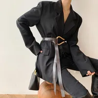Cinture con fibbia ladies ladies metal di lusso casual alla moda accessori per donne per le donne cinturones para mujer