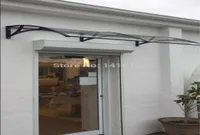 DS100200A100x200CMaluminum bracket and PC sheet polycarbonate awninghome use entrance door canopydoor canopy awningdiy awnin