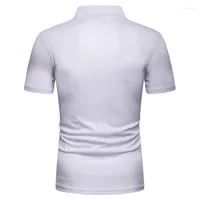 Мужская половая рубашка Polo Summer Fashion Casual с коротки
