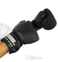 Wholenew 3 colores 1 par guantes de boxeo Mitts PU Leather Mitten Boxing Glove Kickboxing Guantes de boxeo Guantes de boxeo B5191753