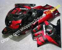 Para o Honda Faitings CBR600 F3 Partes CBR 600 97 98 CBRF3 CBR600F3 1997 1998 Red Black Motorcycle Fairing Kit de p￳s -mercado inje￧￣o 9866251
