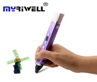 Myriwell Three Generation USB Interface 5V 2A Creative Drawing Graffiti Gift per bambini Printing Penna 201214