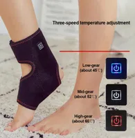 Ankle Support Tourmaline Self Heating Far Infrared Magnetic Therapy Care Belt Brace Heel Massager Foot Health Benchmark6380825