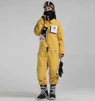 Cosses de ski One-Piece Suis-en-ski Reflective Foot Foot Cotton Snow Snow Double Board Vêtements et pantalon