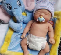 7 Boy Micro Preem Full Full Body Silicone Baby Doll Joseph Lifekelike Mini Reborn Doll Sur Children Antistress 274T9173167