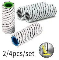 24pcs Stone Roller Brush Replacement Kit For Karcher FC 7 FC7 Premium FC5 Main Brush Vacuum Cleaner Parts 15060MM 220114