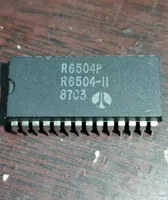 R6504P R6504AP R6504 6504B MOS6504B CHIPS CIRCUITO INTEGRADO PDIP28 CPU antiguo Vintage 8bit Procesador IC Dual9096286