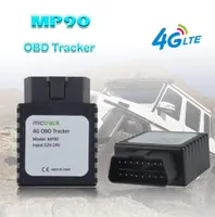 GPS Tracker 4G OBD II LTE MP90 Monitoraggio vocale Easy Installa Connettore Plug Geofence Alarring GPS Tracker Car Realtime Web App8803664
