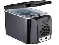 6L Mini carré -refrigerador mais quente Aquecimento 12V geladeira 220V Refrigerador portátil Caixa de resfriador de caixa de gelo portátil Auto Zer H