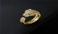 Wedding Rings Original Gold Leopard Shape Animal For Men039s Woman Jewelry Color Finger Classics Brand5647089