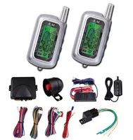 Car Vehicle Security Paging Car Alarm 2 Way LCD Sensor Remote Engine Start System Kit Automatic Car Burglar Alarm System CA4890343