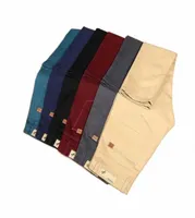 trousers Male Brand Gray Red Khaki Navy 6 Color Casual Pants Men 2021 Autumn Business Fashion Leisure Elastic Straigh Men039s K4659105