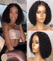 Afro Kinky Curly Synthetic Wig Simulation Human Hair Perruques de Cheveux Humains Short Bobo Pelucas Wigs XL010583SJF6224316