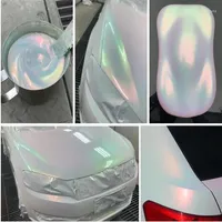 Nail Glitter 10g Lot Rainbow Effect Chrome Chrome Chameleon Automotive Paint Aurora Color Diftting Prud2222u