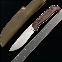 Benchmade BM15002 15017 Hunt Saddle Mountain Skinner Fixat Blade Knife 4 2 Leather Mante Hunting Camping Kitchen Fruit C81 2585252Z