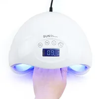 2018 Sun5 Plus Dail Dryer 48W Dual UV LED LAMP Nail for Dailer Dryer Gel Polish Light مع مستشعر الأشعة تحت الحمراء Y181009073049