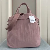 Lu-lw9cc1s Yoga Bag Handtasche Female nasse wasserdichte mittelgroße Gepäckbeutel Kurzreisetasche 19L Kapazität mit Markenlogo