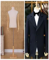 Half Body Fiberglass Male Mannequin Formal Dress Suit Male Display Mannequin With Adjustable Wooden Arms3385696