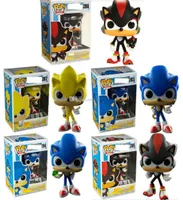 Funko Pop Sonic Boom Amy Rose Sticks Tails Washog PVC Action Figures Knuckles Dr Eggman Anime Pop Figurines Dolls Kids Toys pour 8263574