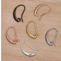 クラスプフック100x DIYメイキング925 Sterling sier Jewelry Insurels Hook Earring Pinch Bail Earwires for Crystal Stones Beads THVXD 9QXKF224G