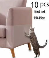 Couch Cat Scratch Guards Mat Scraper Tree Tree Scrating Claw Post Protector Sofa dla kotów Scratcher Paw Pads Meble 220614
