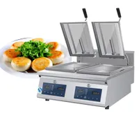 Automatisch frituren Dumplings machine bakpannen elektrische panfried bun chow mein multifunctionele koekenpan