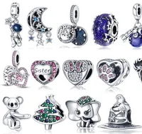 925 Sterling Silver Heart Shape Zircon Charms Safety Chain fit Pandora Bracelet Women Fashion Jewelry Gift3903220