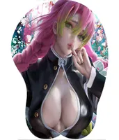 Mauspads Handgelenk ruhen Anime sexy Ilicon 3D Brust Silikon REST PAD BRÜCHTE HAND PC Office Comic T220825
