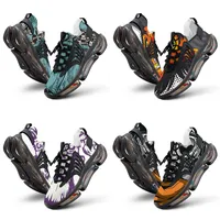 2023 Zapatos personalizados de bricolaje Aceptar personalizaci￳n de la personalizaci￳n UV AP Men respirable Mujeres Sports Softs Running Sneaker