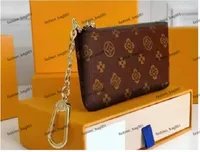 2023 Tasarımcılar Anahtar Koruma Pochette Designer Para Çantası Anahtar Zincirleri Yüzük kredi kartı tutucu lüks mini cüzdan omuz çantası