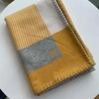 Nuove coperte H Home divano design in lana coperta gialla TOP VENDITA 130170CM320A