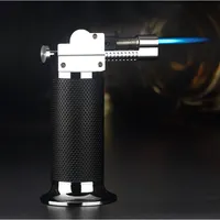 Outdoor BBQ Butane Gas Lighter Torch Turbo Cigarettes Lighters Metal Lighters Smoking Accessories Kitchen Lighters204n
