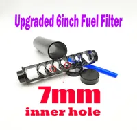 Neues Upgrade 7mm Innenloch 6 Zoll Auto Kraftstofffilter L￶sungsmittelfalle 1228 Filterfuel Trapsolvent dickere Schalld￤mpfer f￼r NAPA 4003 Wix 2407756122