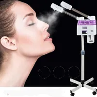 Cold & Facial Steamer Machine Double-end Design Steamer Skin Cleaning Tool for Salon Face Moisturizing Spray Device LLFA155l